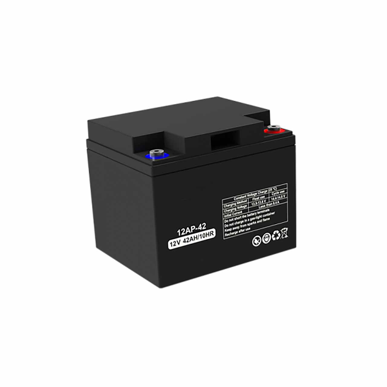 تصویر باتری یو پی اس 42Ah(Ibiza-Platinum-Euronet-Leoch) 